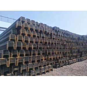High Strength Q235 Larssen Sheet Piles Water Resistant