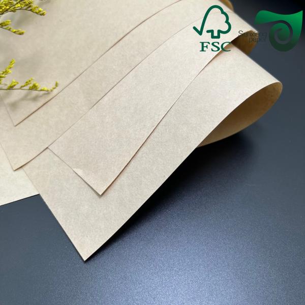 40gsm Food Grade Greaseproof Colorful Cupcake Baking Paper Sheets Grade Paper Board