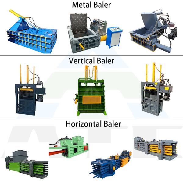 Hydraulic Metal Baler Machine for Scrap Aluminum and Steel Recycling