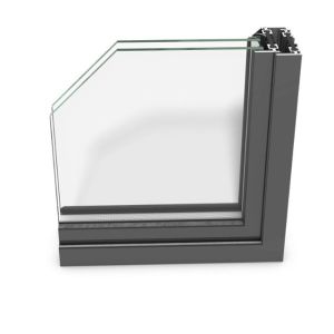 Window Wall Extrusion Aluminum Profile Casement Aluminium Door Profile