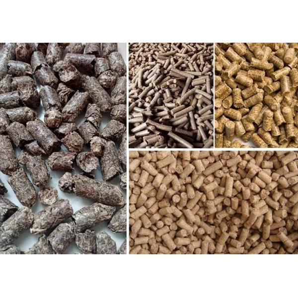 4kw Sawdust Wood Pellets Machine Alloy Metal 120kg/ H Straw Pellet Making Machine