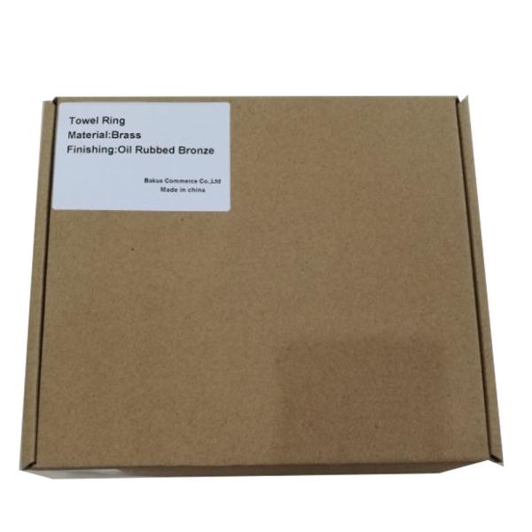 ORB Hotel Bathroom Supplies Brass Towel Ring Wall Mounted Towel Bra Bathroom Items