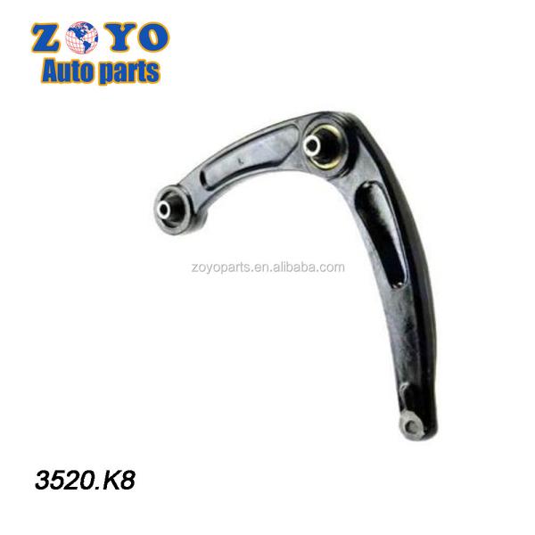 Nature Rubber Bushing Lower Forged Control Arm for Peugeot 307 3A/C 2008 Edition