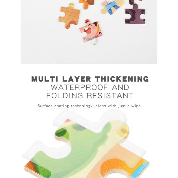 Wholesale 30 Piece Jigsaw Puzzle Children Multiple Themes Education Enlighten Wooden Puzzle Toy