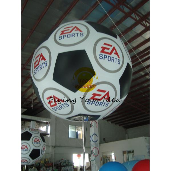 PVC 1.8m Inflatable Lighting Balloon Digital Printing For Celebration