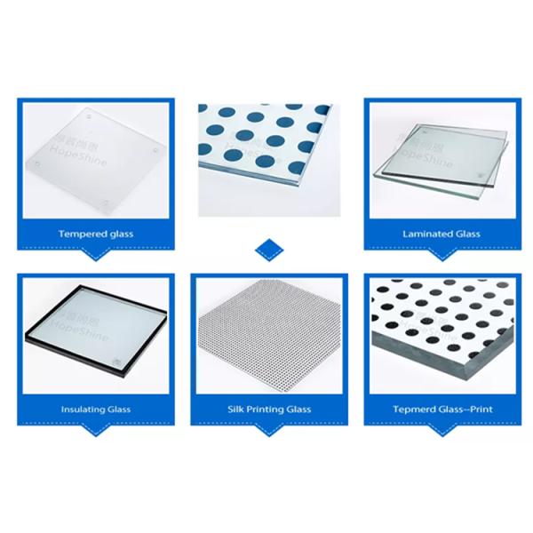 3mm Toughened Laminated Glass Low E Float Glass For Building Railings