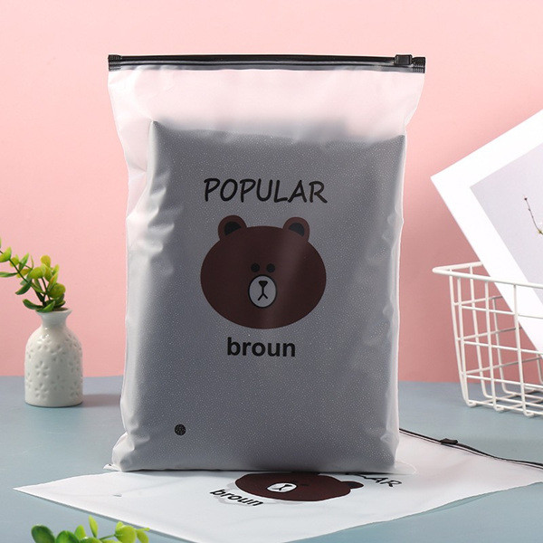 Customized Color CPE Garment Bag 17 X 20cm For Industrial Shoes Clothing