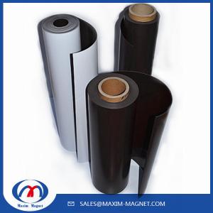 Cheap Flexible Rubber Magnet Sheets with pvc laminate or self ahsesive wholesale