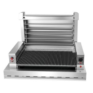 380V Commercial Electric Sammander Grill 3.6KW Stainless Steel