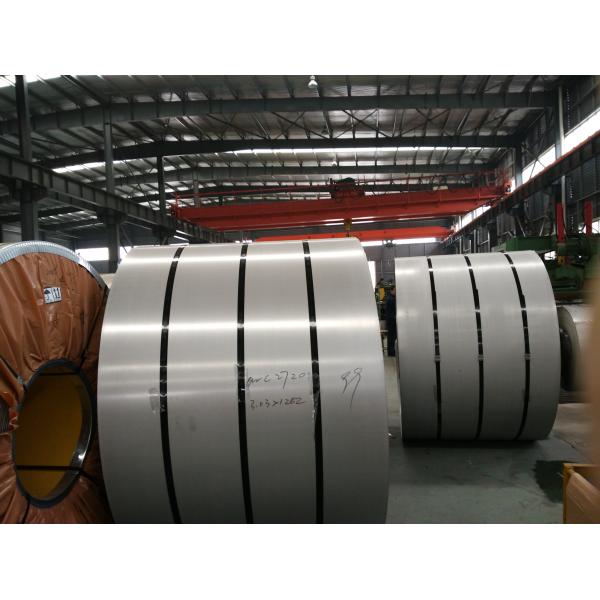 cold rolled 201 / 304 / 316 / 316L / 321 Stainless Steel Coils Natural Color