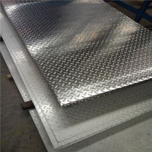 China 3.0mm Embossed Stainless Steel Flat Sheet 2B Surface Finish on sale