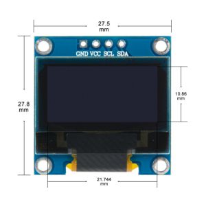 Cheap 0.96 inch OLED White Display Module 128X64 OLED I2C IIC SPI 4pin Driver Chip SSD1306 wholesale