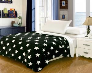 Cheap Household Bedding Fleece Flannel Blanket Color Printed With Custom Patterns wholesale