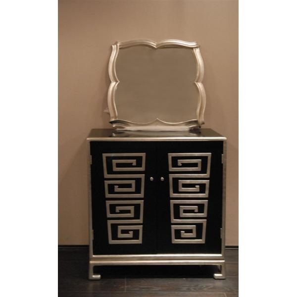 Grillwork Chinese Antique Sideboard