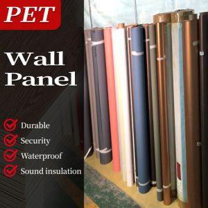 Cheap PET Environmentally Friendly Bamboo Charcoal PVC Marble Wall Panel Sheet wholesale