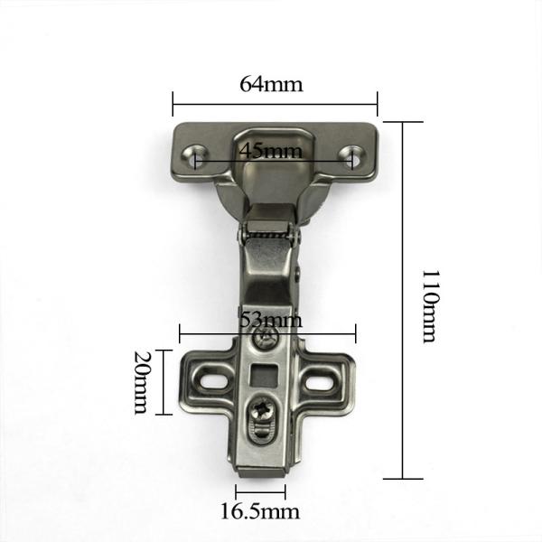 SGS 3d Furniture Kitchen Cabinet Door Hinges Adjusted Removable