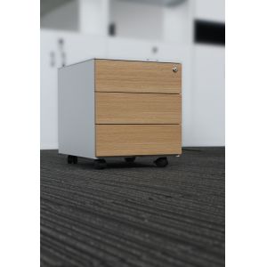 Cheap Modern 5MM Side Office Mobile Pedestal File Cabinet Storage wholesale