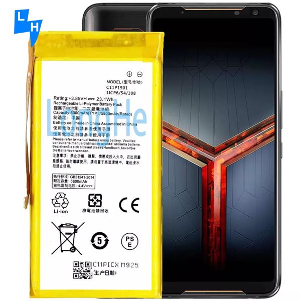 5000mAh Battery for ASUS Rog 2 ZS660KL I001D I001DA I001DE I001DC I001DB I001D Handset