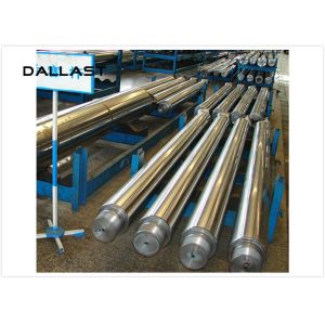 Hydraulic Cylinder Piston Chrome Plated Rod Stainless Steel Parts Anti Corrosion