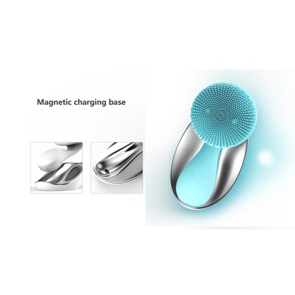 Portable ultrasonic mini Deep Electric Silicone Facial Cleansing Brush