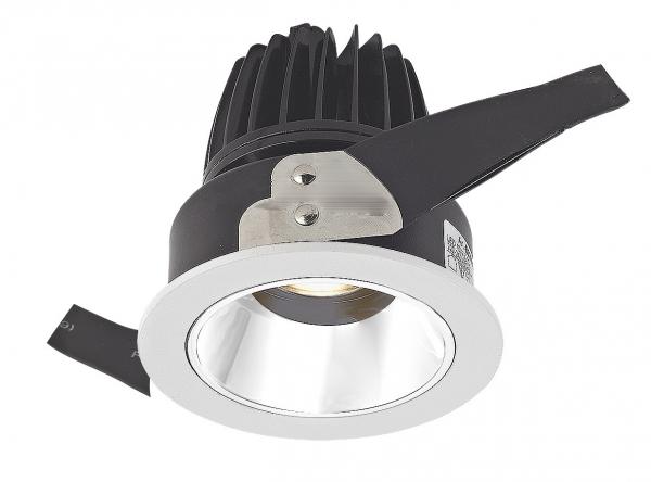 Quality 10W Innovative LED Recessed Downlight with Aluminium Lamp Body / Zinc Alloy Reflector Cree COB LED for sale