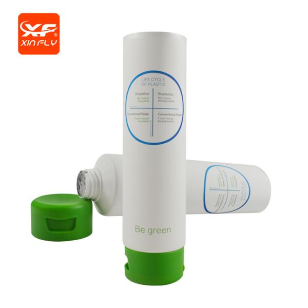 PCR plastic tubes recycled cosmetic tube packaging Shampoo Lotion Transparent