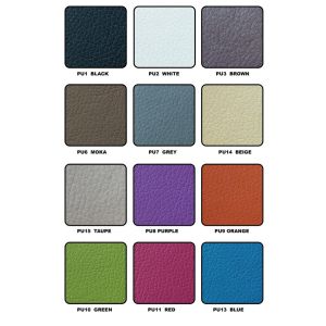 Polyurethane PU Upholstered Stainless Dining Chair Livingroom Chair Leisure