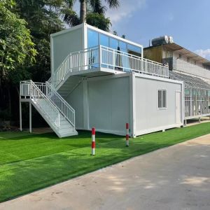 Cheap Prefabricated Luxury Folding Container House With Bedroom / Bathroom wholesale