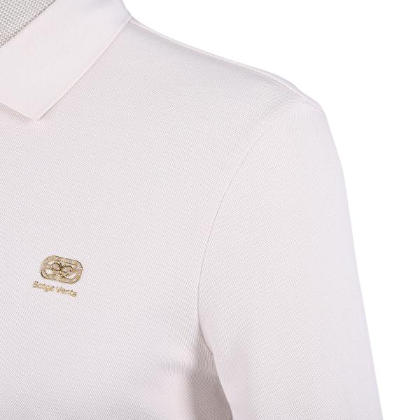 Custom Logo Slim Fit Polo Shirt in Anti-Pilling Black with Knitted Weaving Method