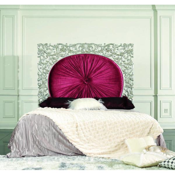 SGS OEM Home Luxury European Bedroom Furniture Wooden Traditional Bed Durable