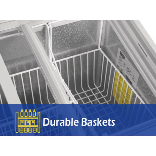 850mm Height Ice Cream Display Freezer LED Refrigerator Showcase 273 - 645L