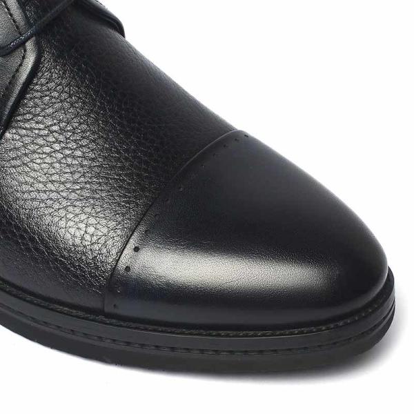 Dark Blue Outdoor Walking Mens Leather Dress Boots