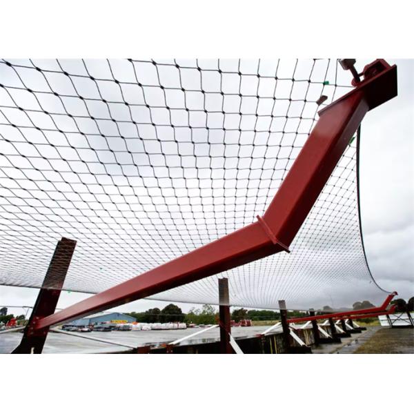 Ferrule Type 100 Meter Length Stainless Steel Wire Rope Mesh For Fall Protection