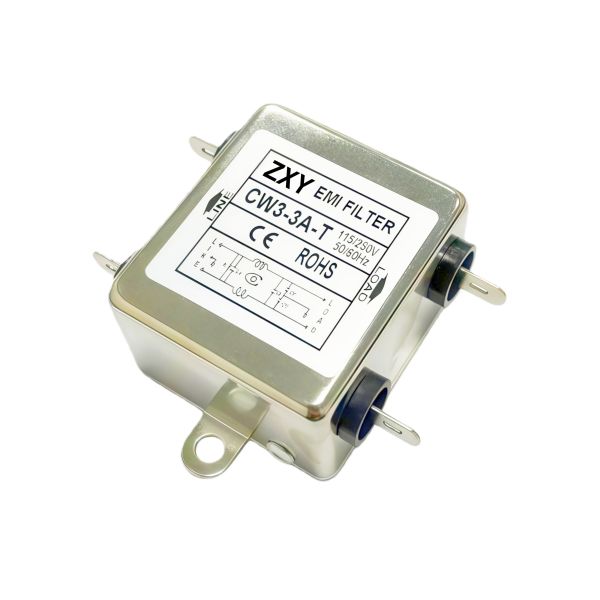 CW3-3A-T Plug-In-Single Phase AC CW3-6A/10A/20A-T Power Filters EMI Power Supply