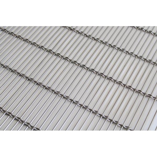 Ss 201 Woven Wire Drapery Decorative Flexible Metal Cable Rod For Office Buildings