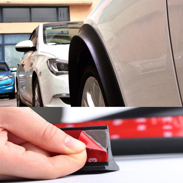 Extrusion Universal Rubber Wheel Arch Fender Flare Guard Trim Edge Protection Strips