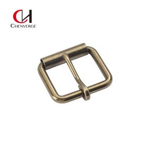Cheap Square Brass Roller Belt Buckles Thickness 6mm Erosion Resistant wholesale