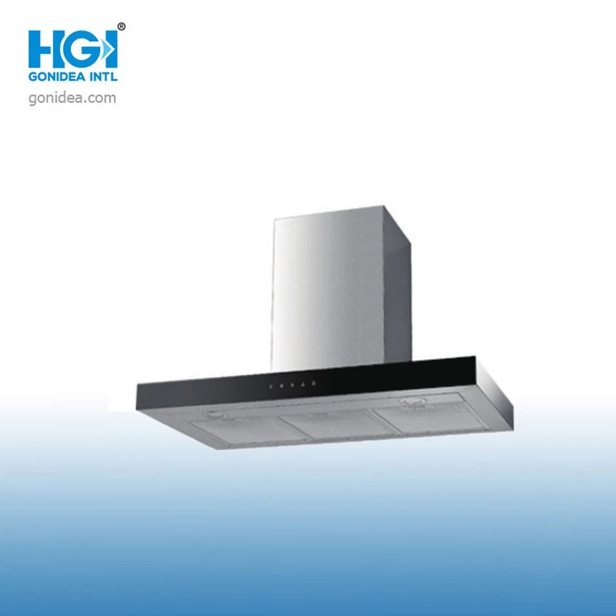 Stainless Steel Convertible Kitchen Island Range Hood Wall Mount