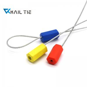 China Hexagonal High Security Plastic Cable Seal Coated SS Cable Core 1.8mm X300mm on sale