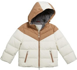 Anti Wrinkle Kids Lightweight Down Jacket , Waterproof Boys Padded Coat