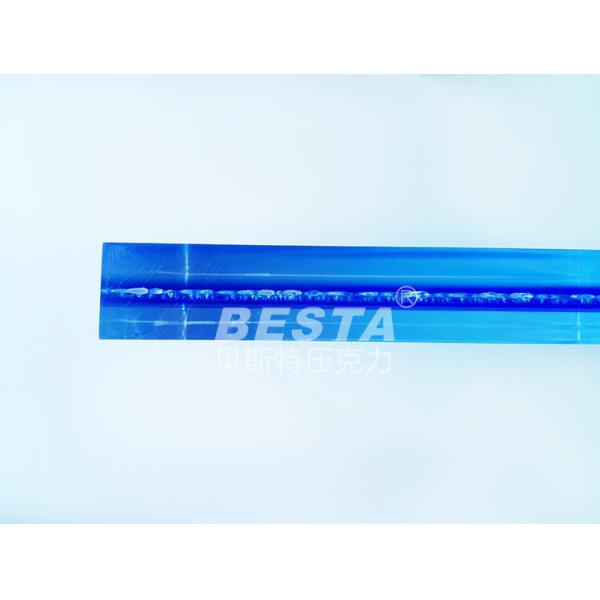 Clear PMMA Bubble Acrylic Sheet 30mm-50mm Scratch Resistant
