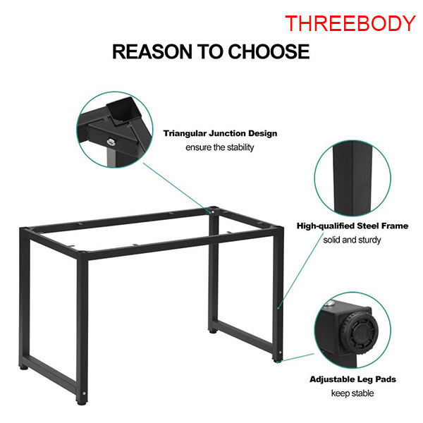 Contemporary Office Furniture Desk , Executive Office Table / Small Computer Desk