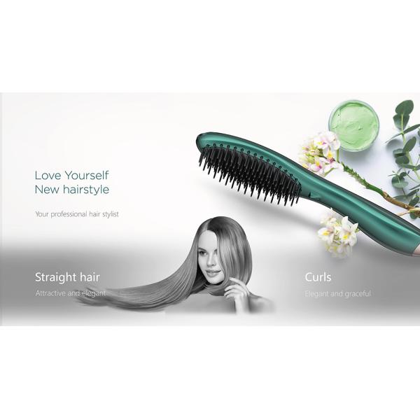 1.9M Ceramic Hot Combs Beard Straightening Iron Comb CE EMC FCC