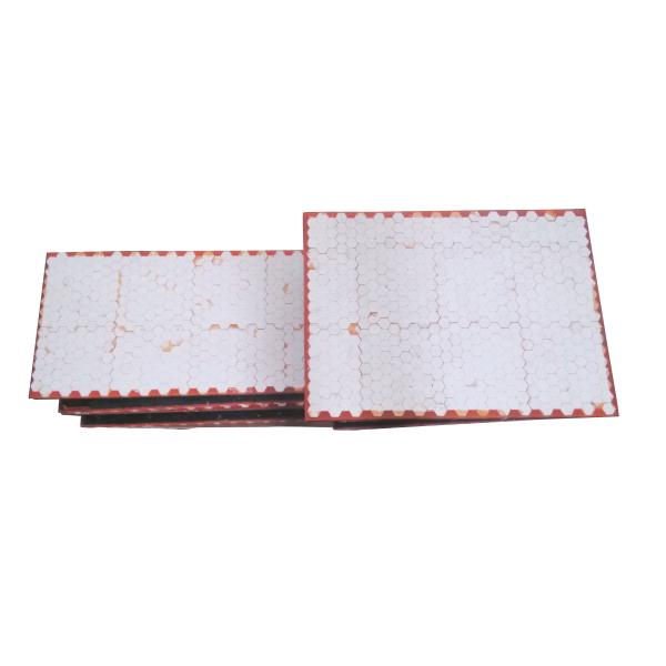 Industrial Ceramic Chute Lining Polyurethane PU Magnet Backed Lining