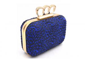 China Small Wallet Evening Clutch Bags , Ladies Clutch Handbags Pu Leather Material on sale
