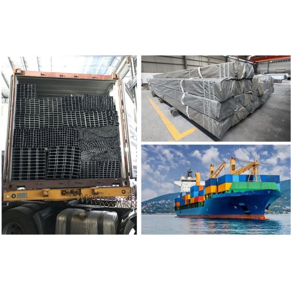 Q345 Welded Seamless Mild Carbon Steel Pipe/Black ERW Square Steel Pipe /Rectangular Steel Tube 1