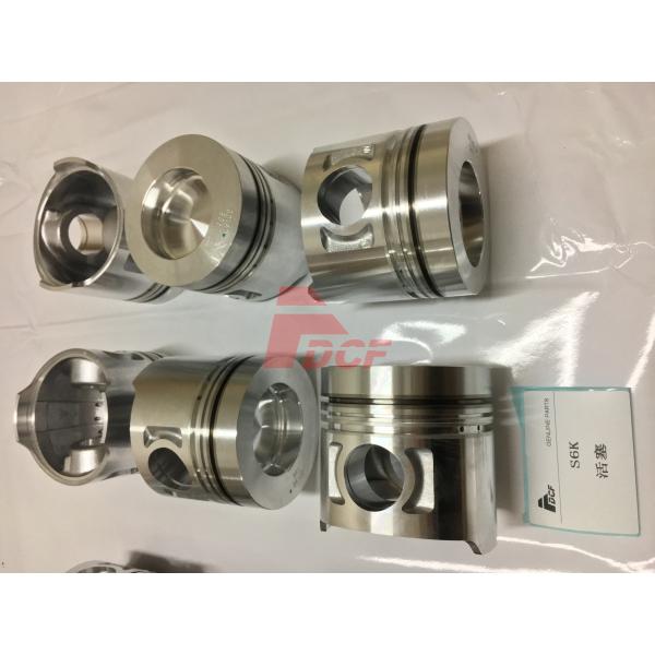 Excavator Spare Part Diesel Engine Piston S6K 247 - 6895 For E320C
