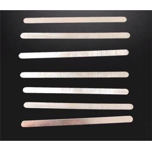 Cheap 0.5mmx5mmx90mm Stamping Aluminum Nose Bridge For Face Mask wholesale