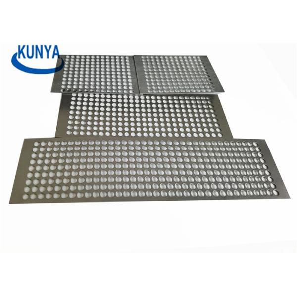 SUS304 Stainless Steel Perforated Metal Screen Sheet Punching Aluminum Anodizing