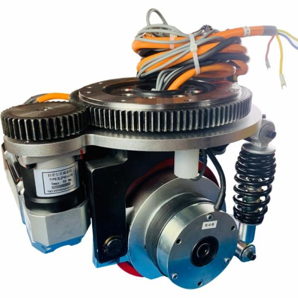 Aluminum Alloy 750W Motor Robot Drive Wheels Shock Absorption IP67
